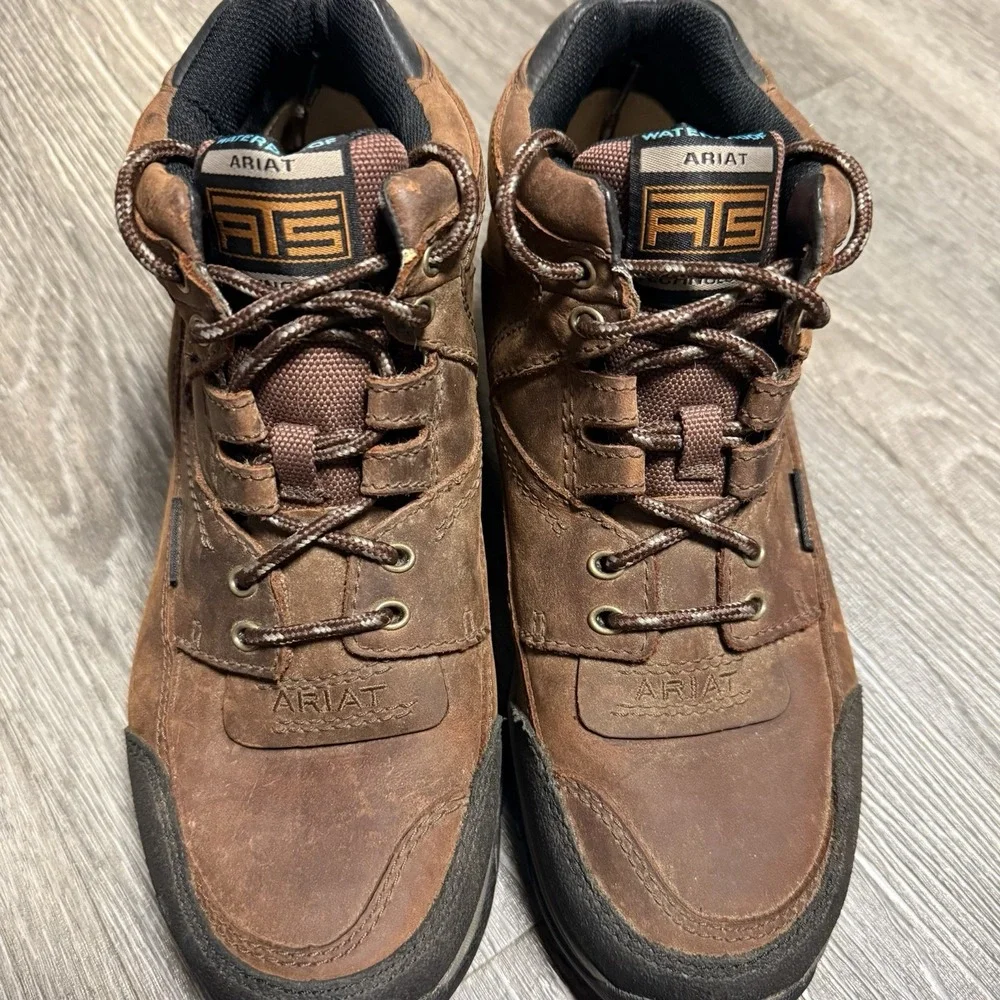 Ariat ATS H2O Waterproof Boots Mens Size 8M Hiking Gorpcore